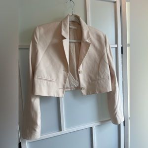 Oak + Fort Cropped Blazer